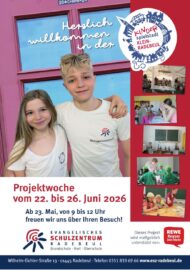 Kinderspielstadt 2026 – am Dienstag, den 23. Juni 2026, von 9 bis 12 Uhr, für Besucher offen.