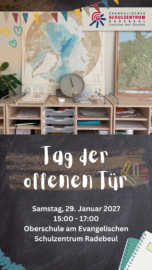 Save the date: Entdecke unsere Oberschule! – Einladung zum Tag der offenen Tür